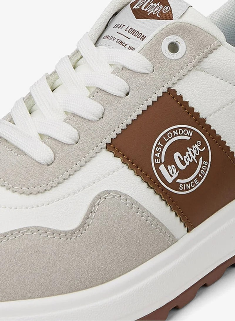 Lee Cooper Men's Pull Tab Detail Slip-On Loafers - Black