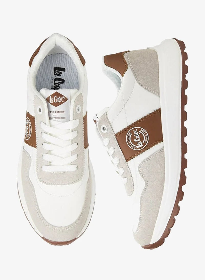 Lee Cooper Men's Pull Tab Detail Slip-On Loafers - Black