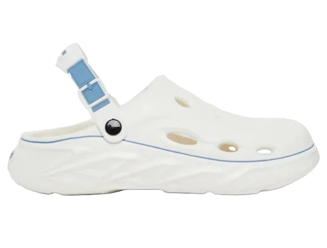 Styli Contrast Trim Clogs White for Men