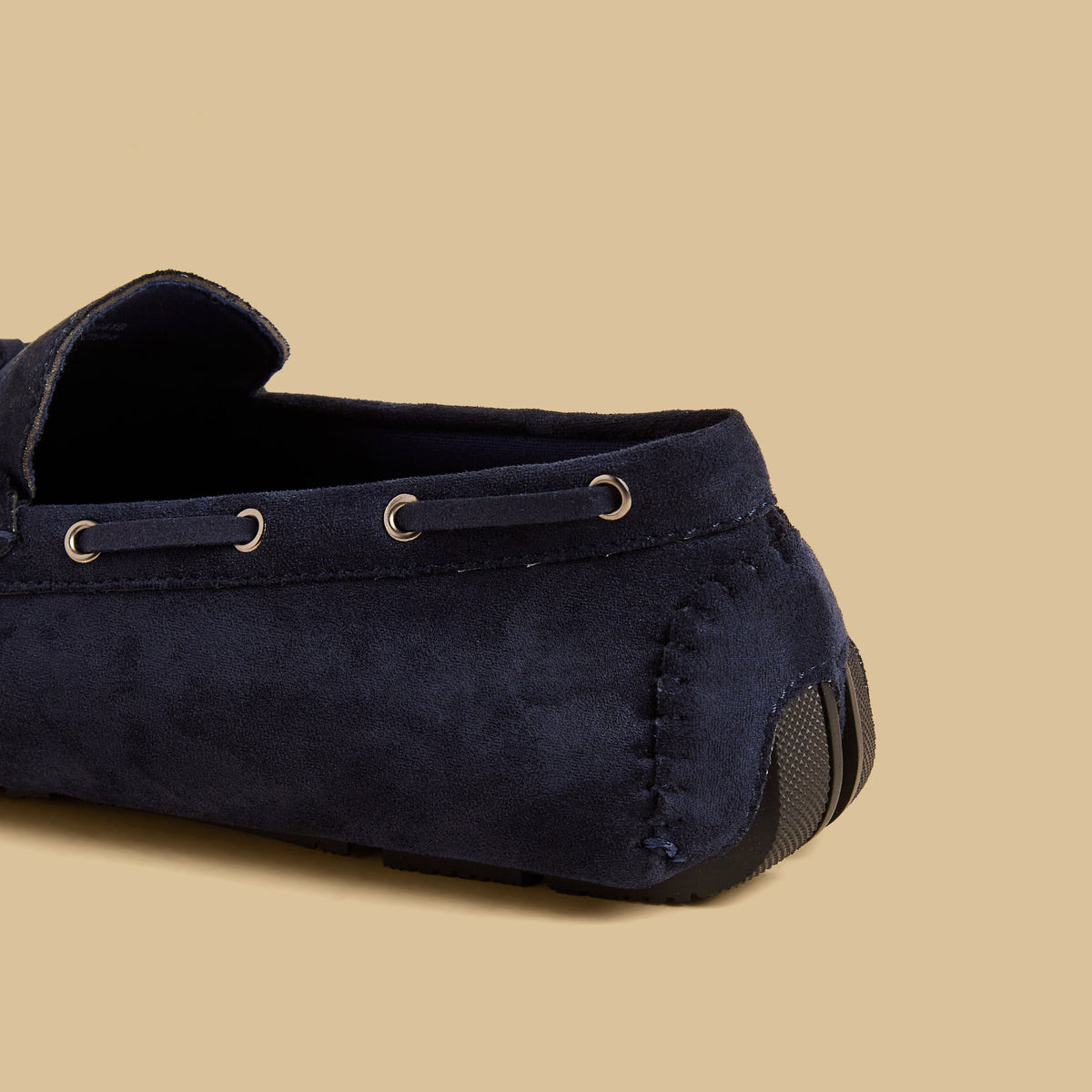 Max Bow Trim Slip-On Loafers Blue for Men - image 5