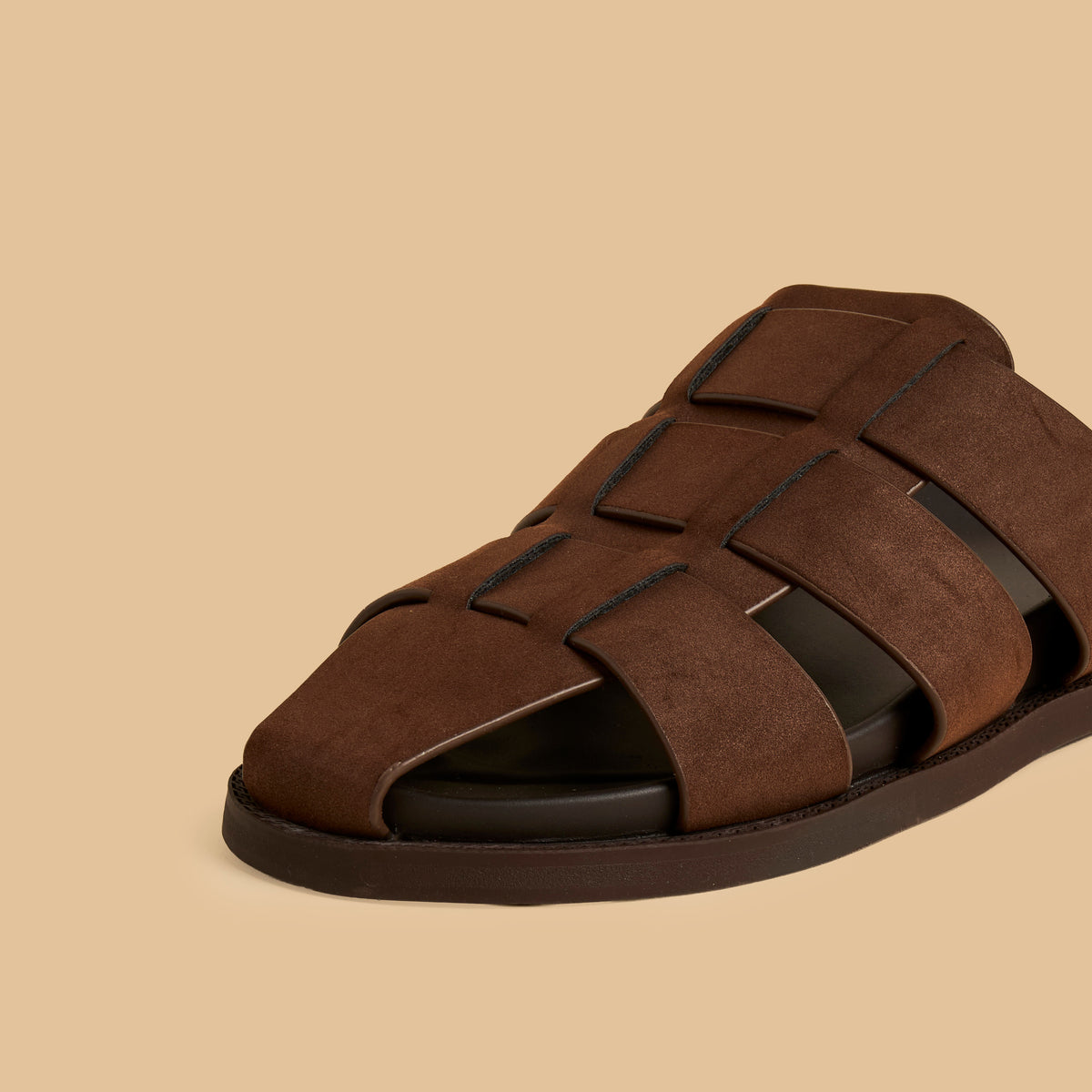 Max Strappy Slip-On Sandals Brown for Men - image 4