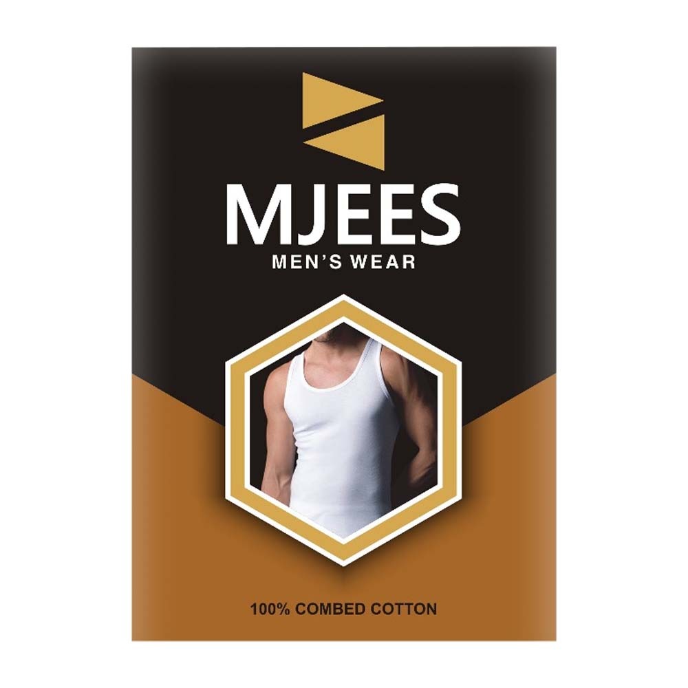 MJees Vest Sando White