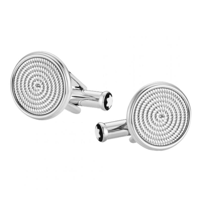 MONTBLANC Sartorial steel motif Cufflinks