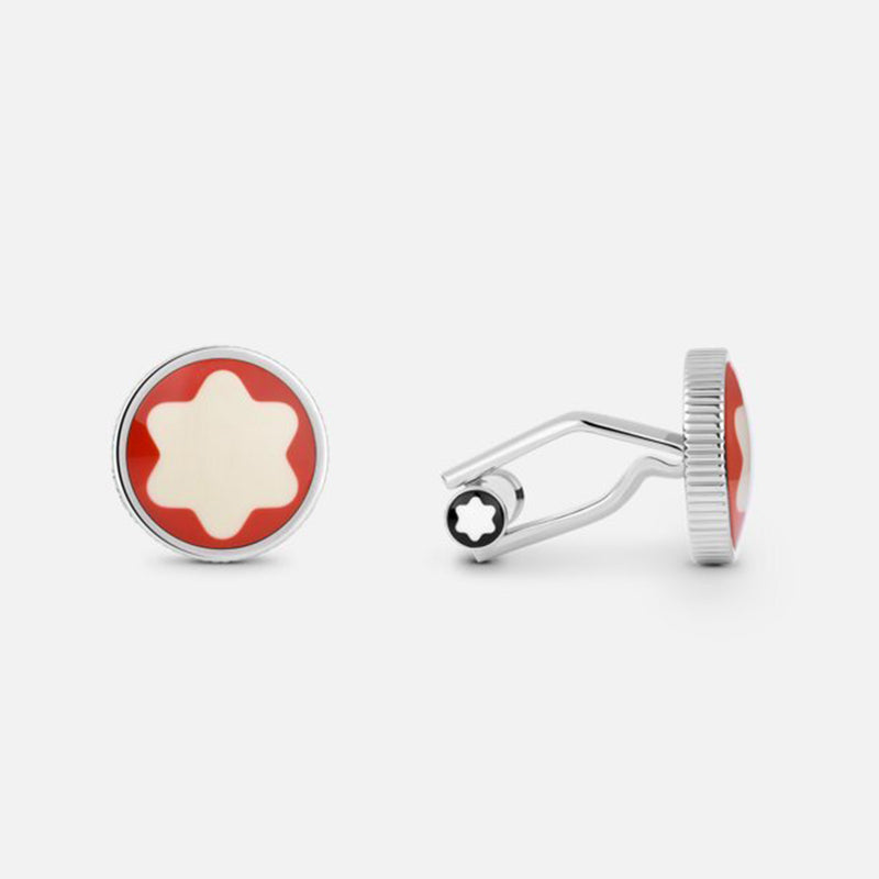 Montblanc Cufflinks Heritage Rouge et Noir