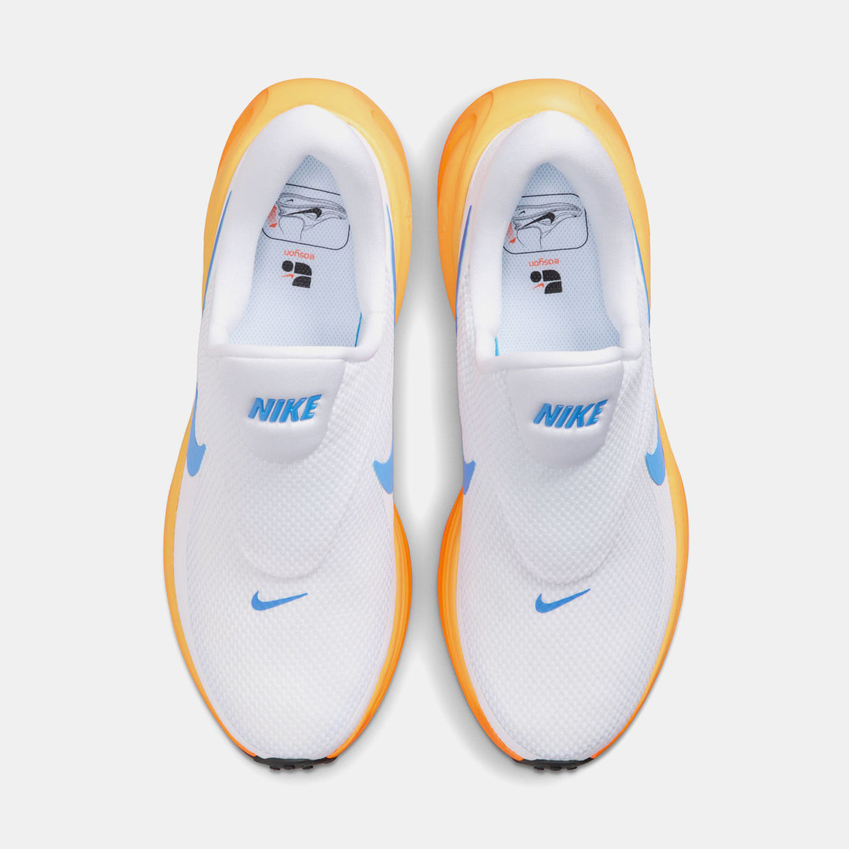 Nike Revolution 8 EasyOn Men's Road Running Shoes White top
