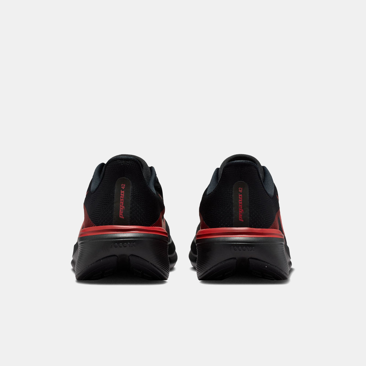 Nike Pegasus 42 - Black/Bright Crimson/University Red/Wolf Grey
