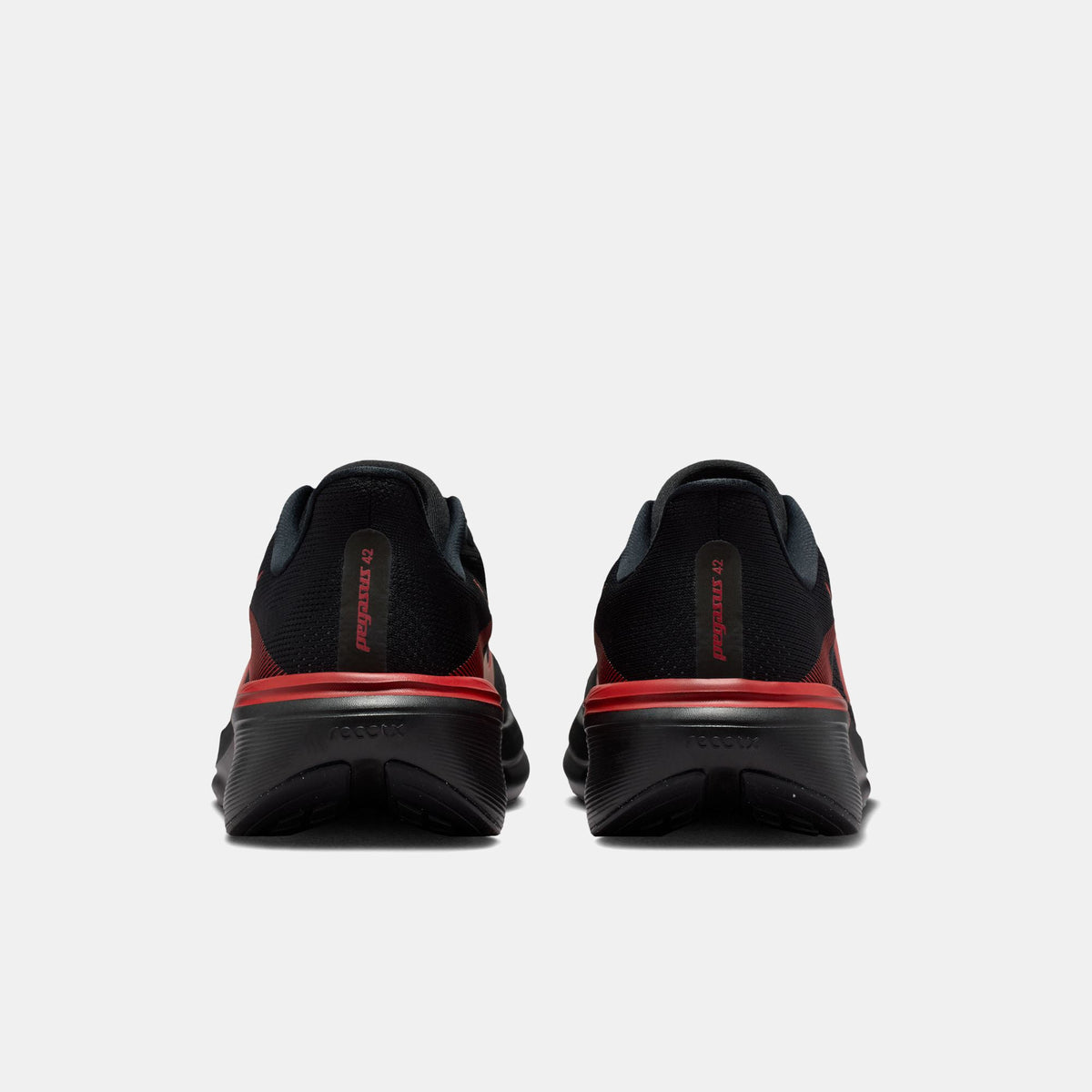 Nike Pegasus 42 - Black/Bright Crimson/University Red/Wolf Grey