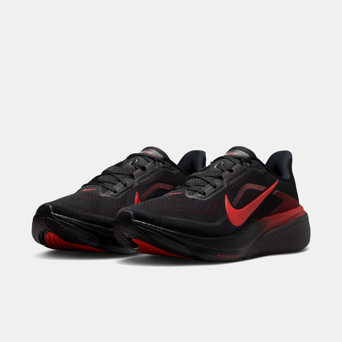 Nike Pegasus 42 - Black/Bright Crimson/University Red/Wolf Grey