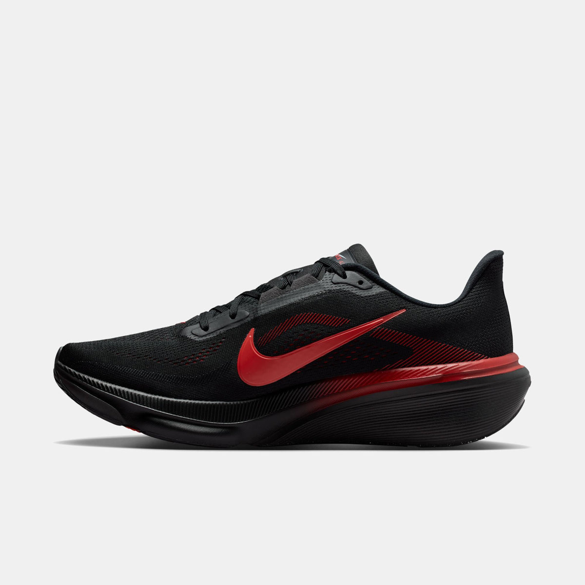 Nike Pegasus 42 - Black/Bright Crimson/University Red/Wolf Grey