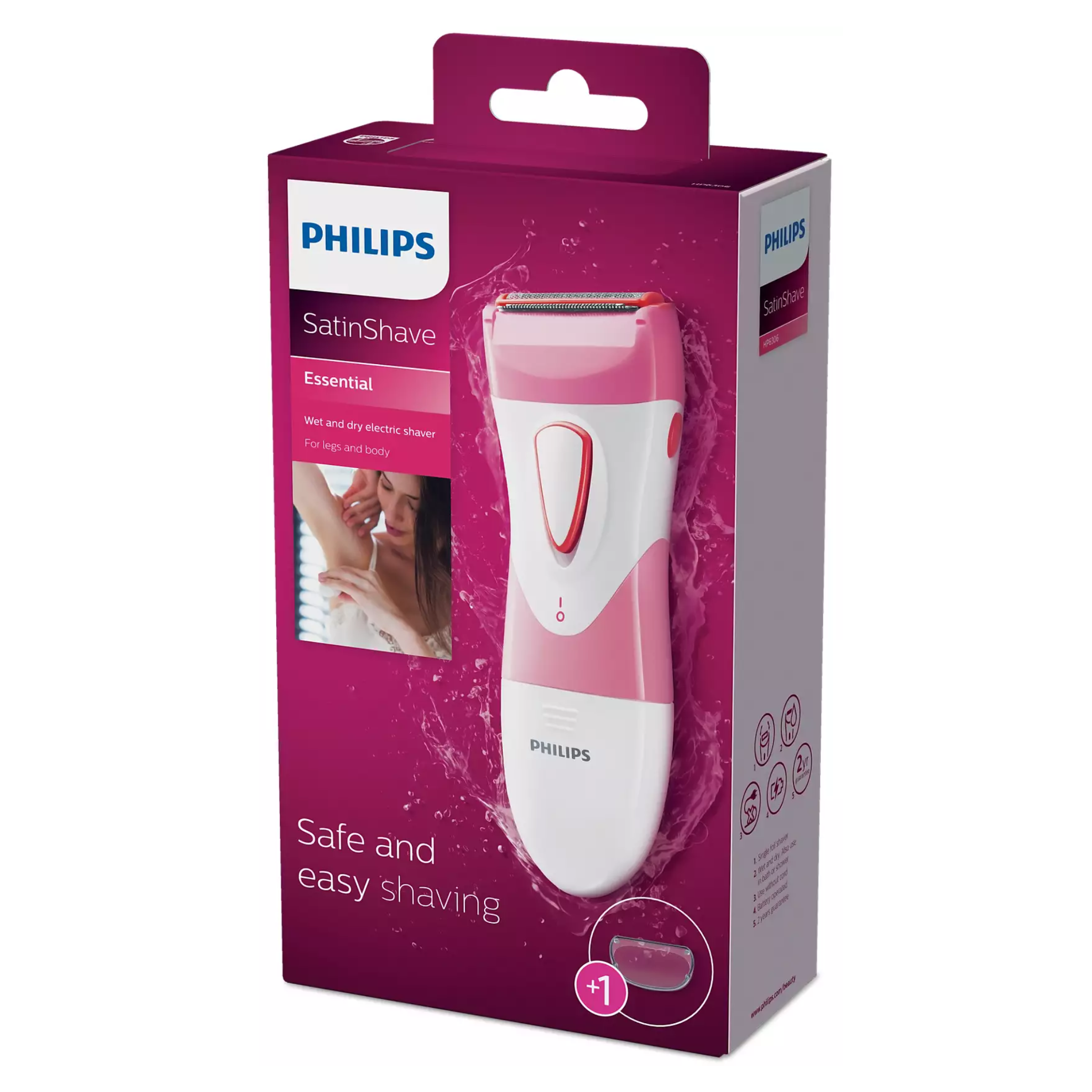 Philips Wet and Dry electric shaver HP6306/00 - Jango Mall