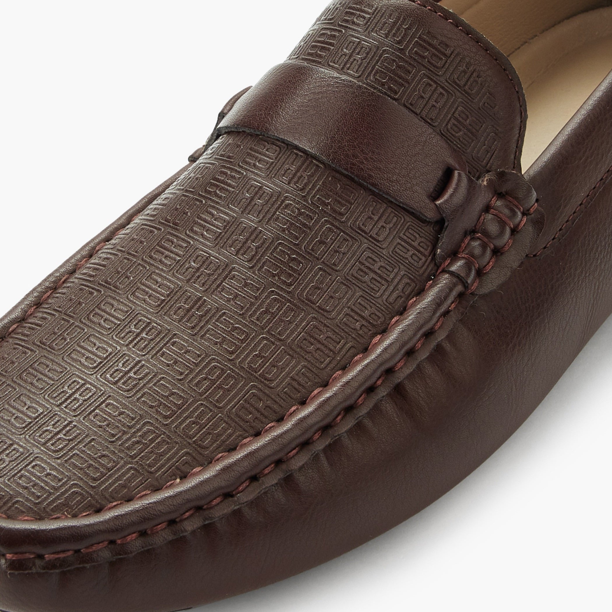 Renzo Ruganni Men Slip-On Moccasins Brown