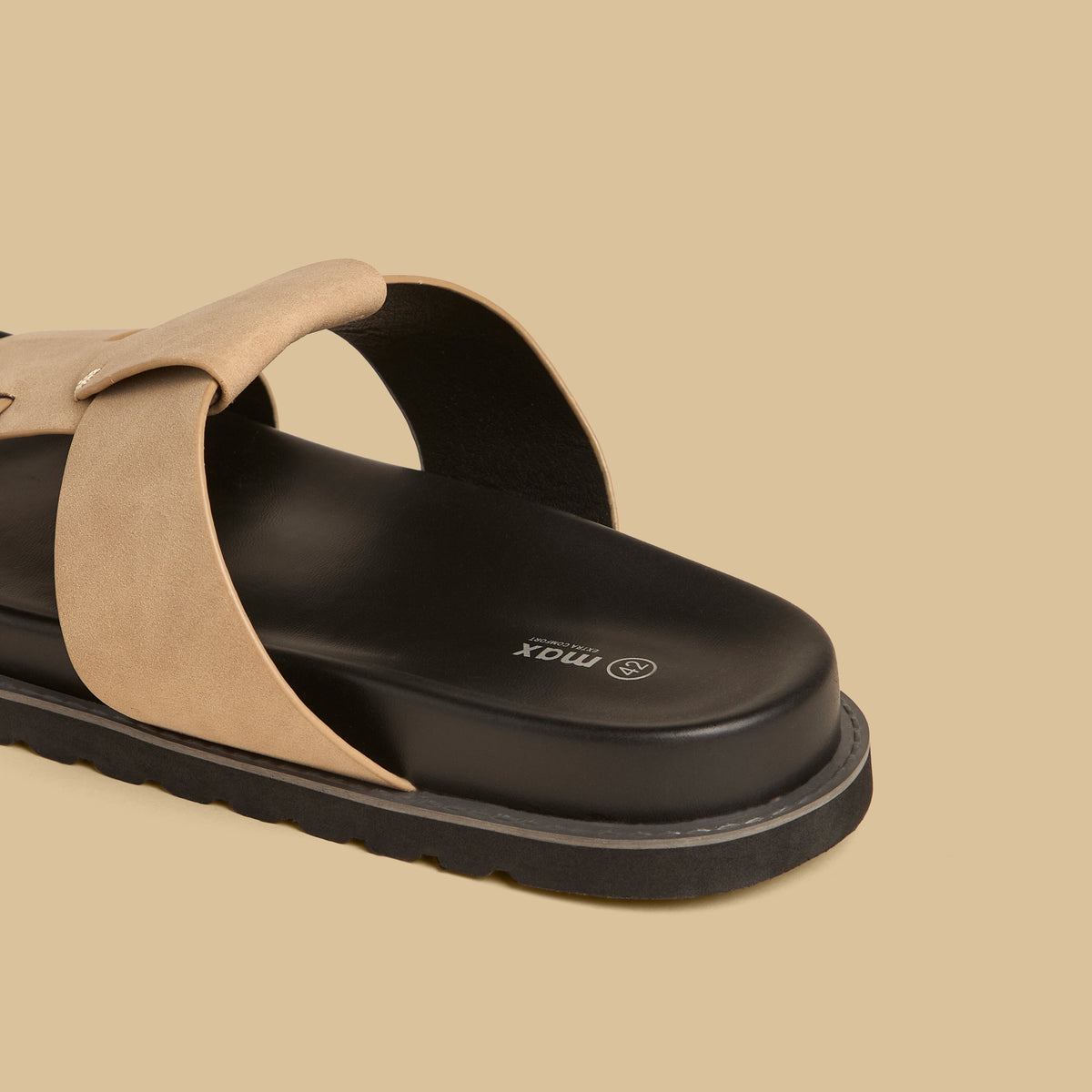 Max Textured Sandals Beige for Men - image 5