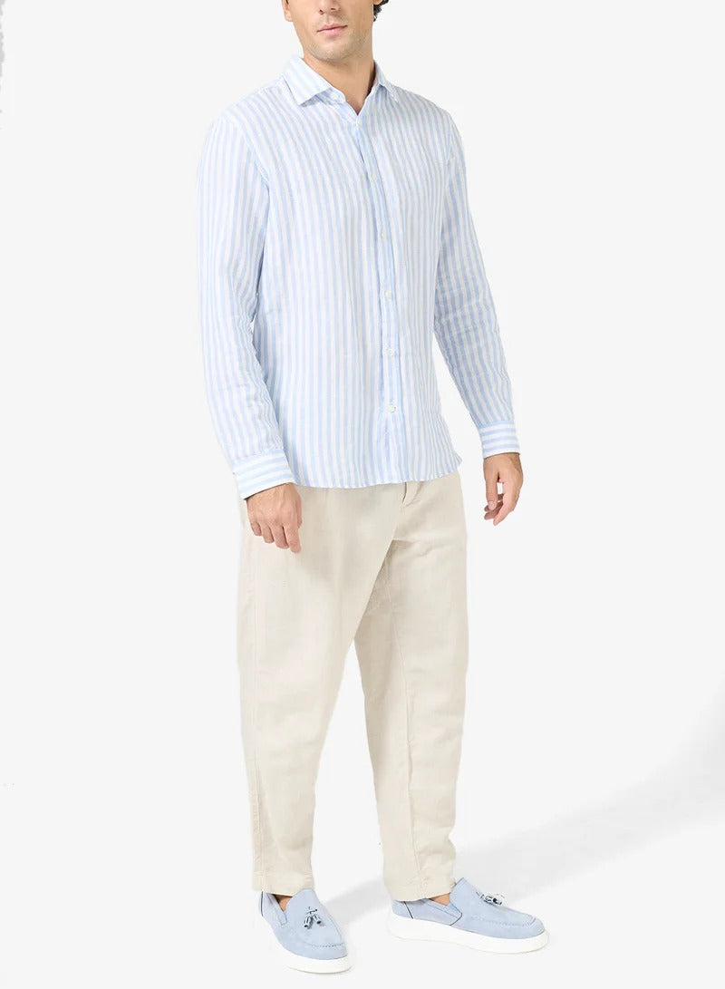 Robert Wood Casual Slip Ons Blue