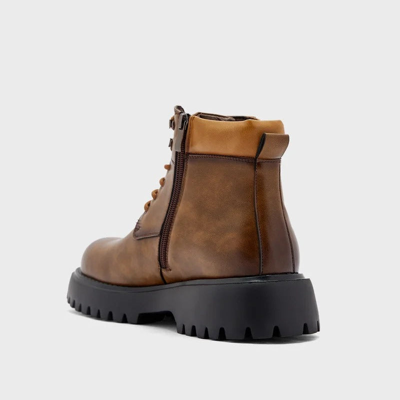 Robert Wood Chunky Boots For Men &nbsp;Brown