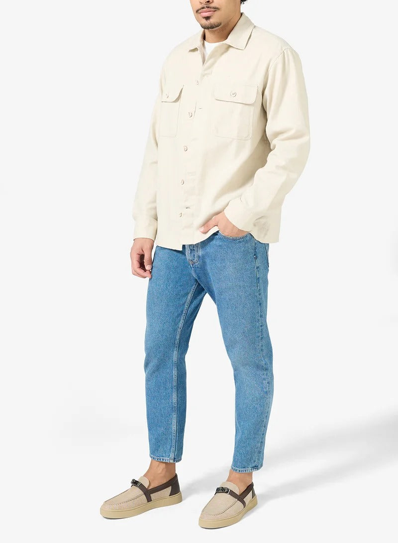 Robert Wood Trim Casual Suede Slip Ons