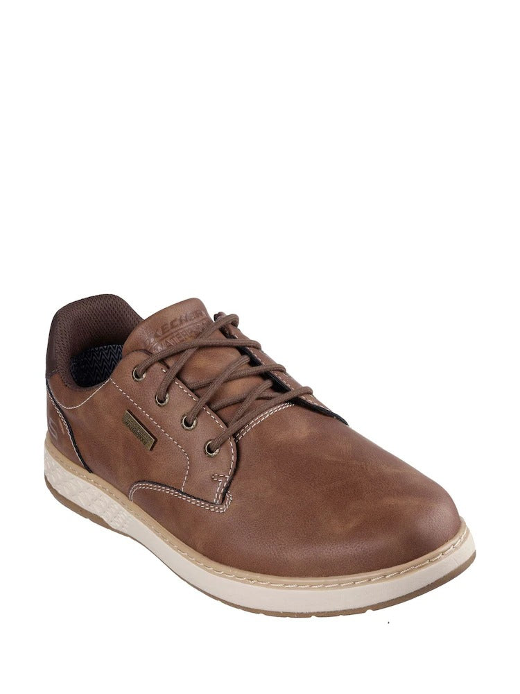 Skechers Brown Mens Garlan Shoes