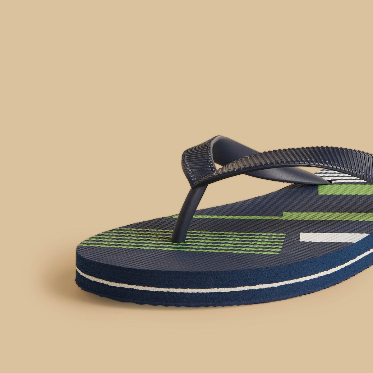 Max Striped Flip Flops Blue for Men - image 4