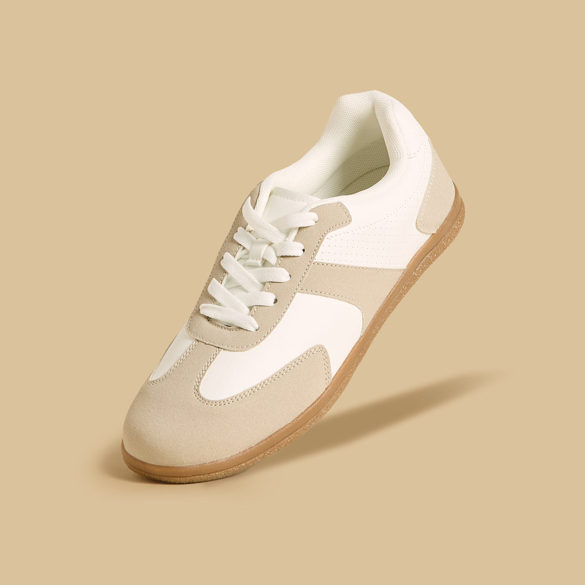 Max Colourblock Shoes with Lace-Up Closure White for Men - image 2