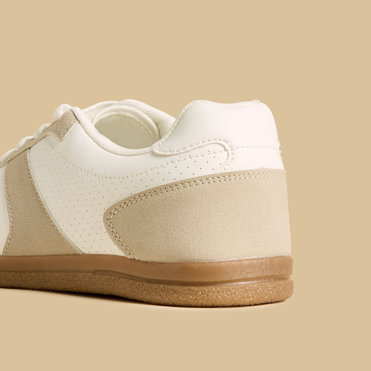 Max Colourblock Shoes with Lace-Up Closure White for Men - image 5