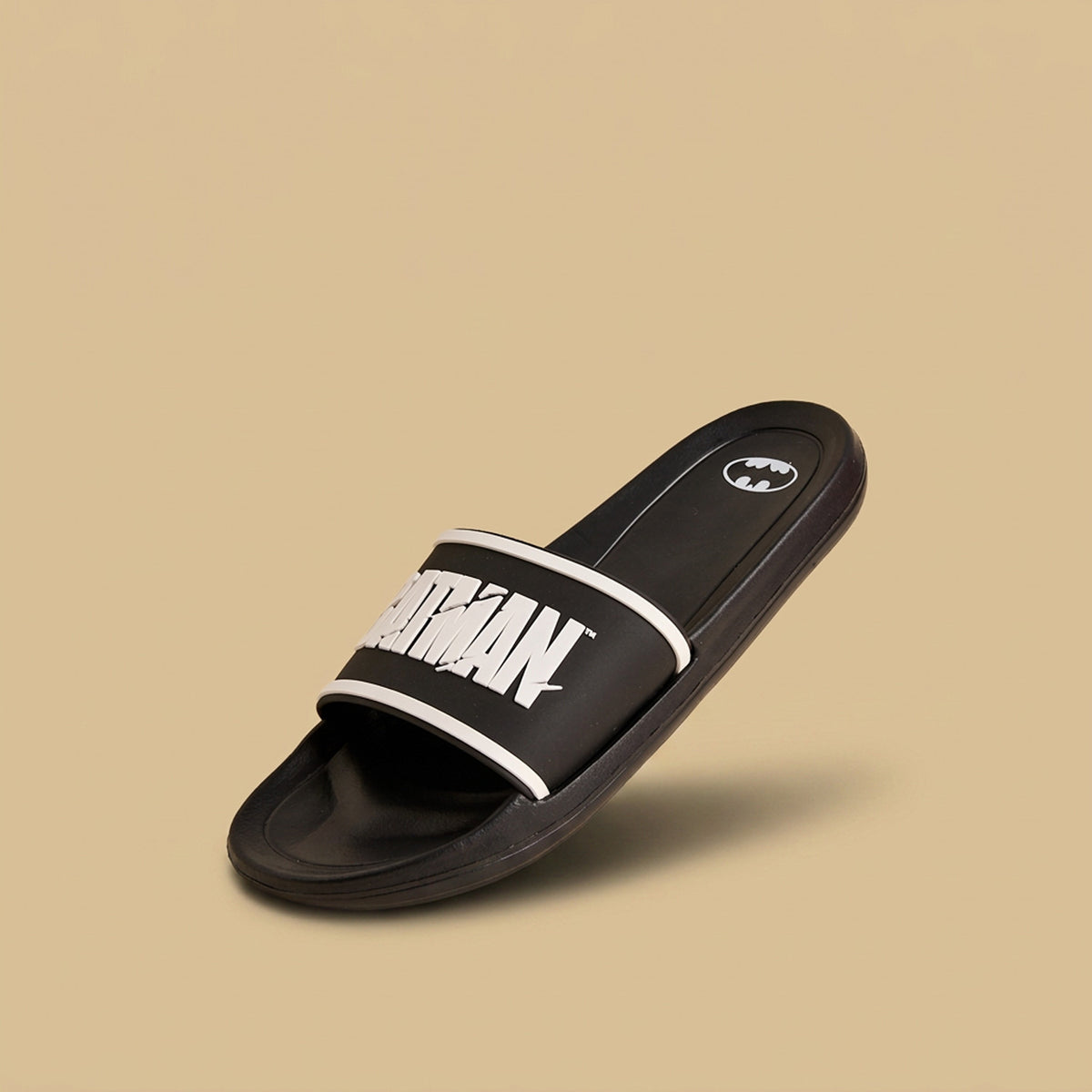 Max Batman Print Slides Black for Men - image 1