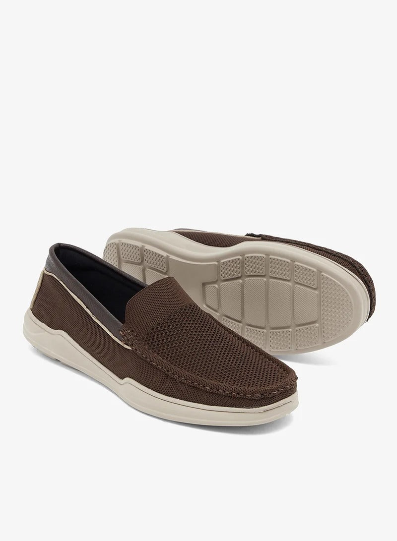 Robert Wood Knitted Loafers for Men