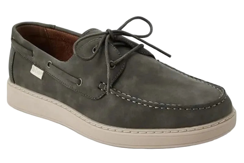  Lee Cooper Men Lace-Up Ankle Sneakers Grey 