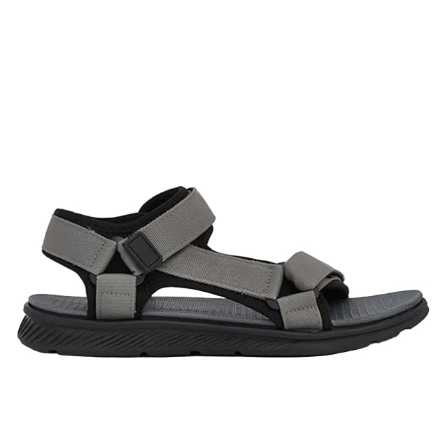 Solid Velcro Closure Soft Sandals by LC Waikiki - Men
