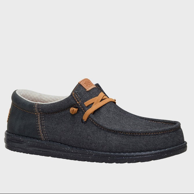 Hey Dude Wally Funk Denim Shoes