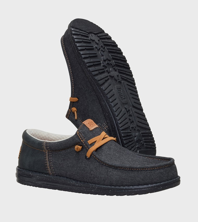 Hey Dude Wally Funk Denim Shoes