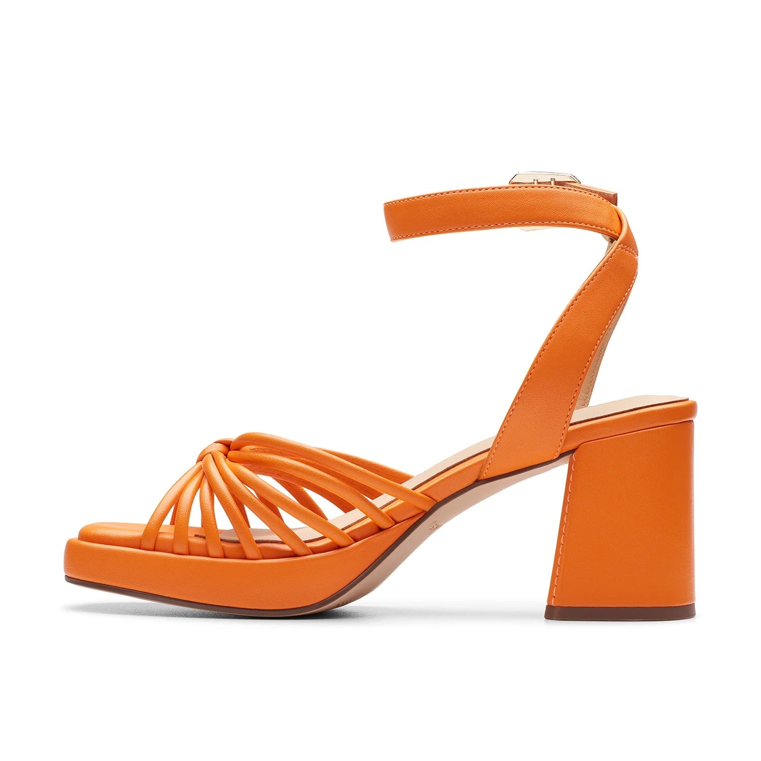 Women Ritzy75 Fay Heel Sandals Orange