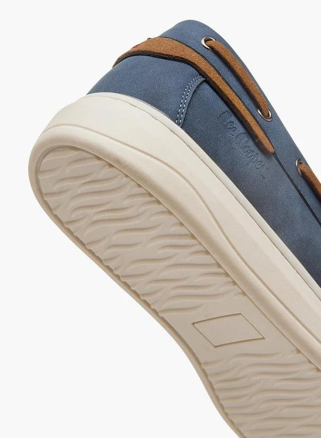 Lee Cooper Perforated slip-Ons Blue