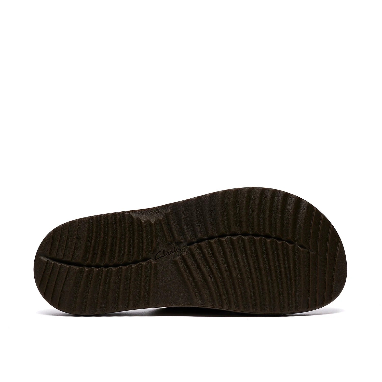 Clarks Mens Brinkley Slide Brown