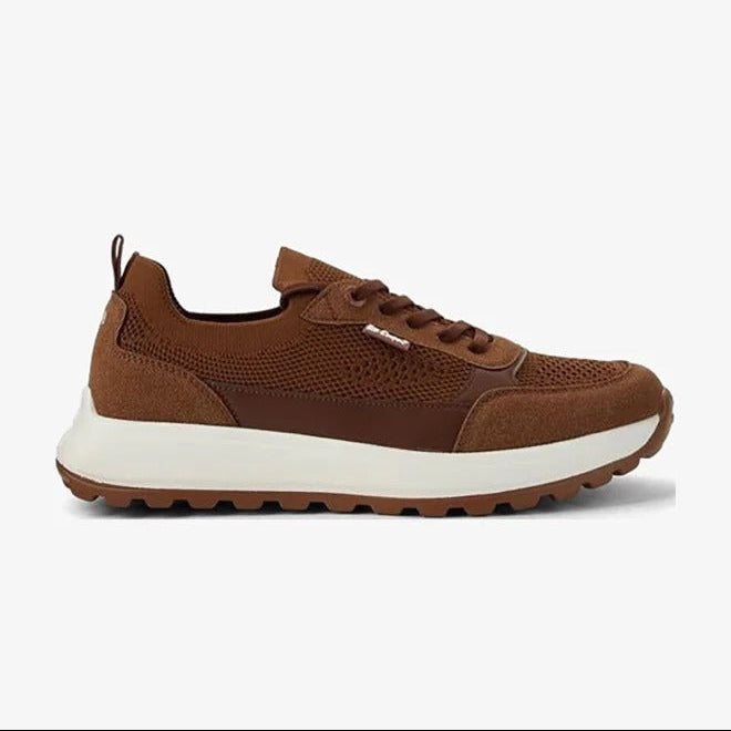 Lee Cooper Ankle Sneakers Men Brown