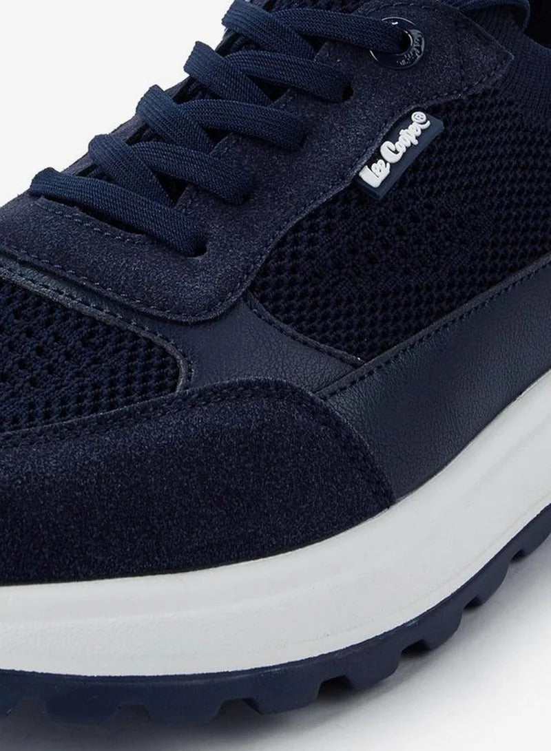 Lee Cooper Ankle Sneakers Men Blue