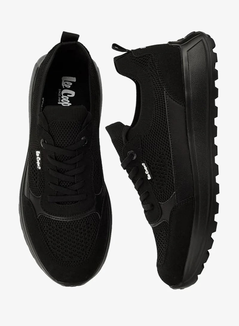 Lee Cooper Ankle Sneakers Men Black