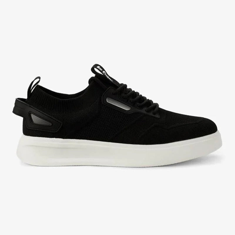 Lee Cooper Lace-Up Sneaker Blk/W Men