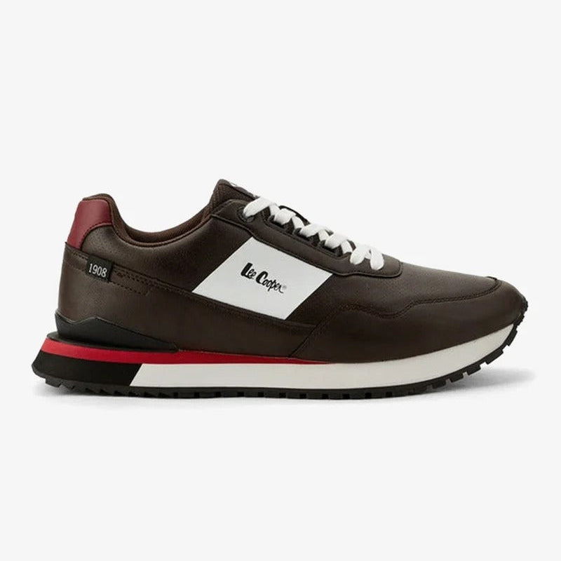 Lee Cooper ankle Sneaker Brown 2