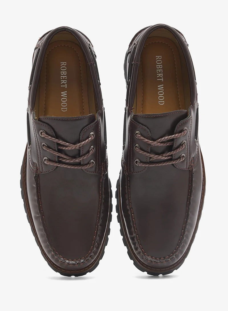 Robert Wood Casual Lace-ups Brown for Men