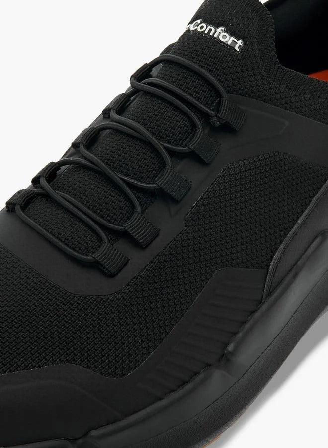 Le Confort Lace-up Ankle Sneakers Black