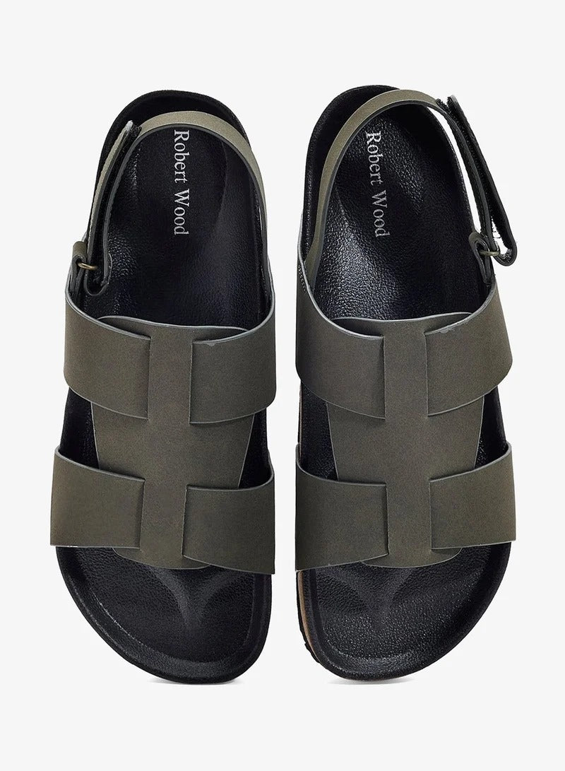 Robert Wood Causal Comfort Sandal Green