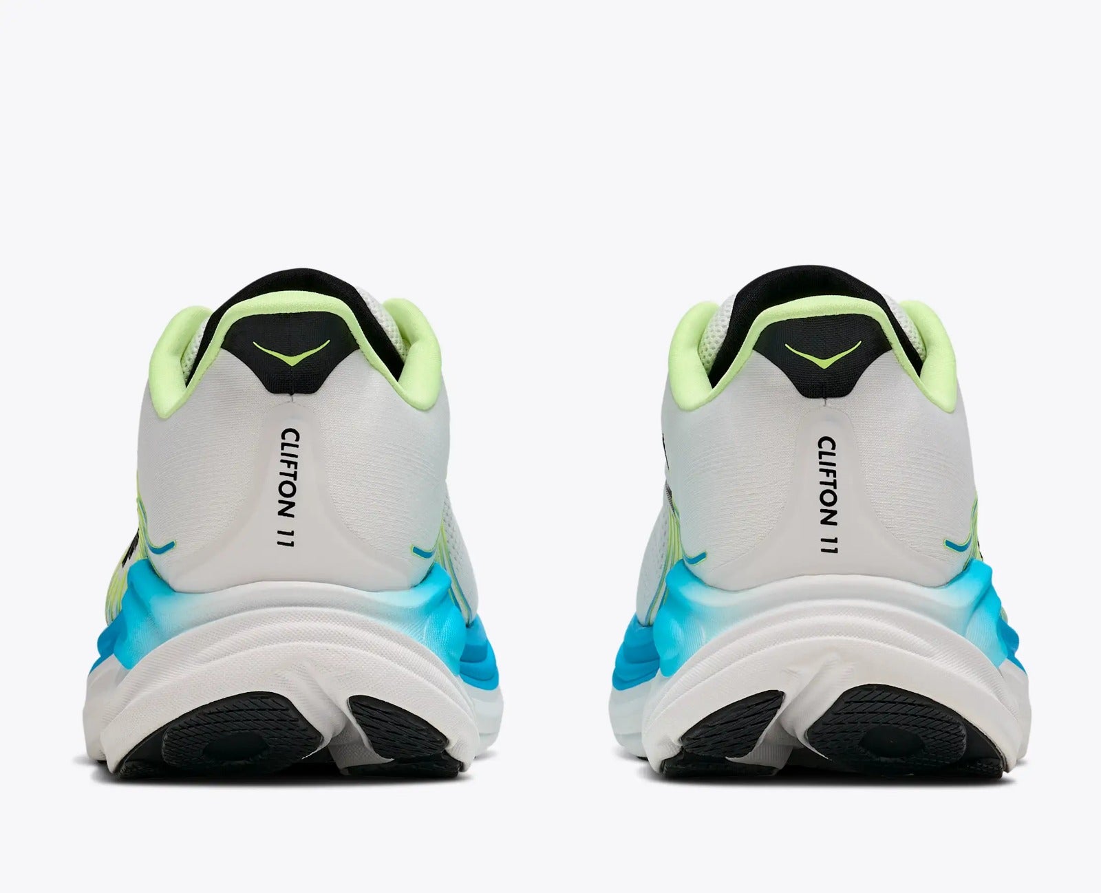 HOKA Clifton 11 frost / black