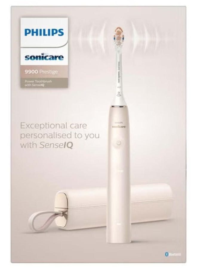 Philips Prestige Rechargeable Electric Power Toothbrush 9900 Series with SenseIQ and AI-Powered, HX9992/21