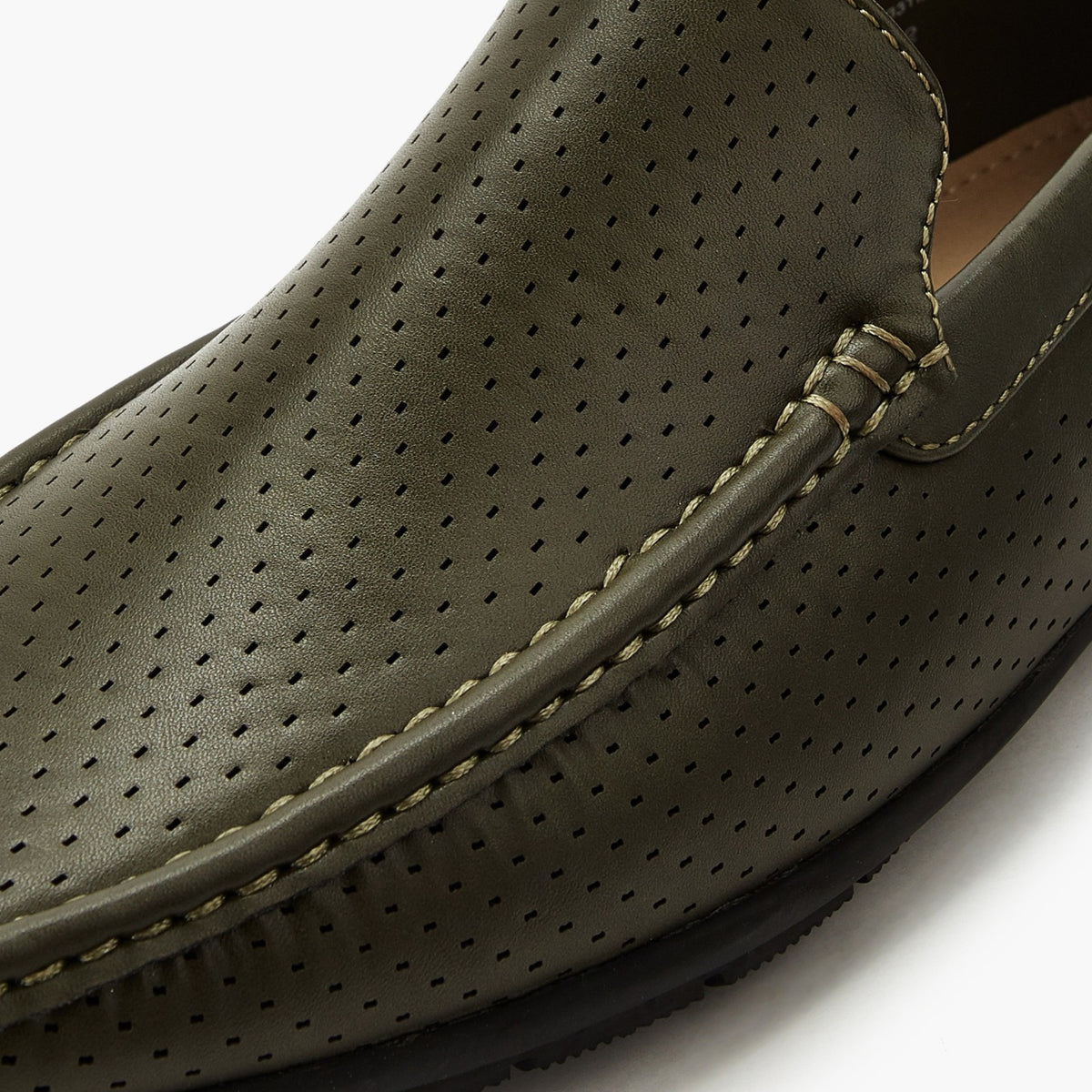 Renzo Ruganni Men Casual Textured Loafers