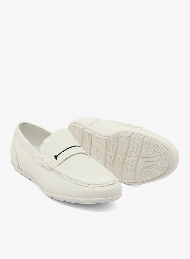 Robert Wood Loafers & Moccasin White
