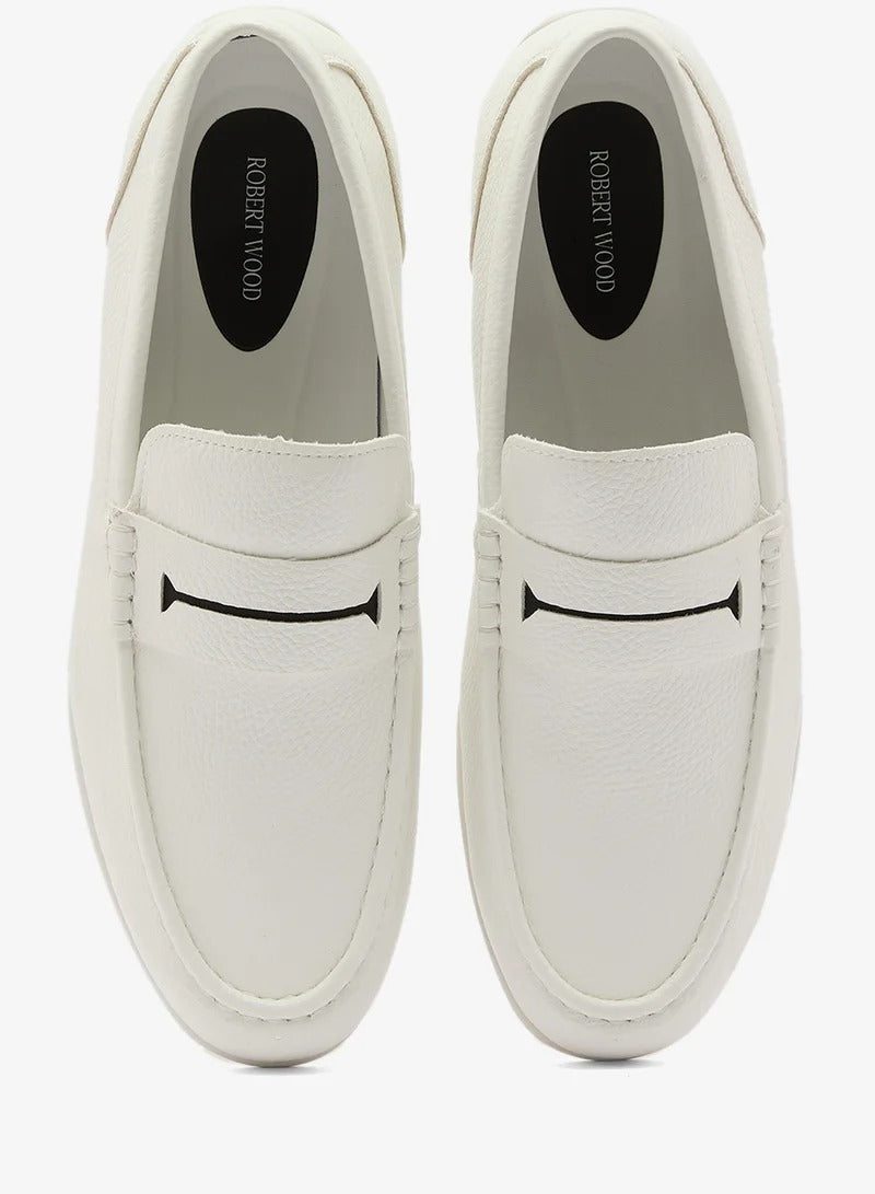 Robert Wood Loafers & Moccasin White