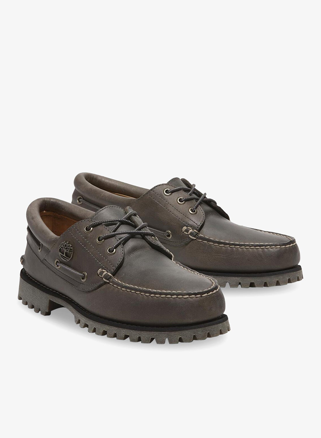 Timberland Men's Authentic Boat Shoes Grey - Jango Mall