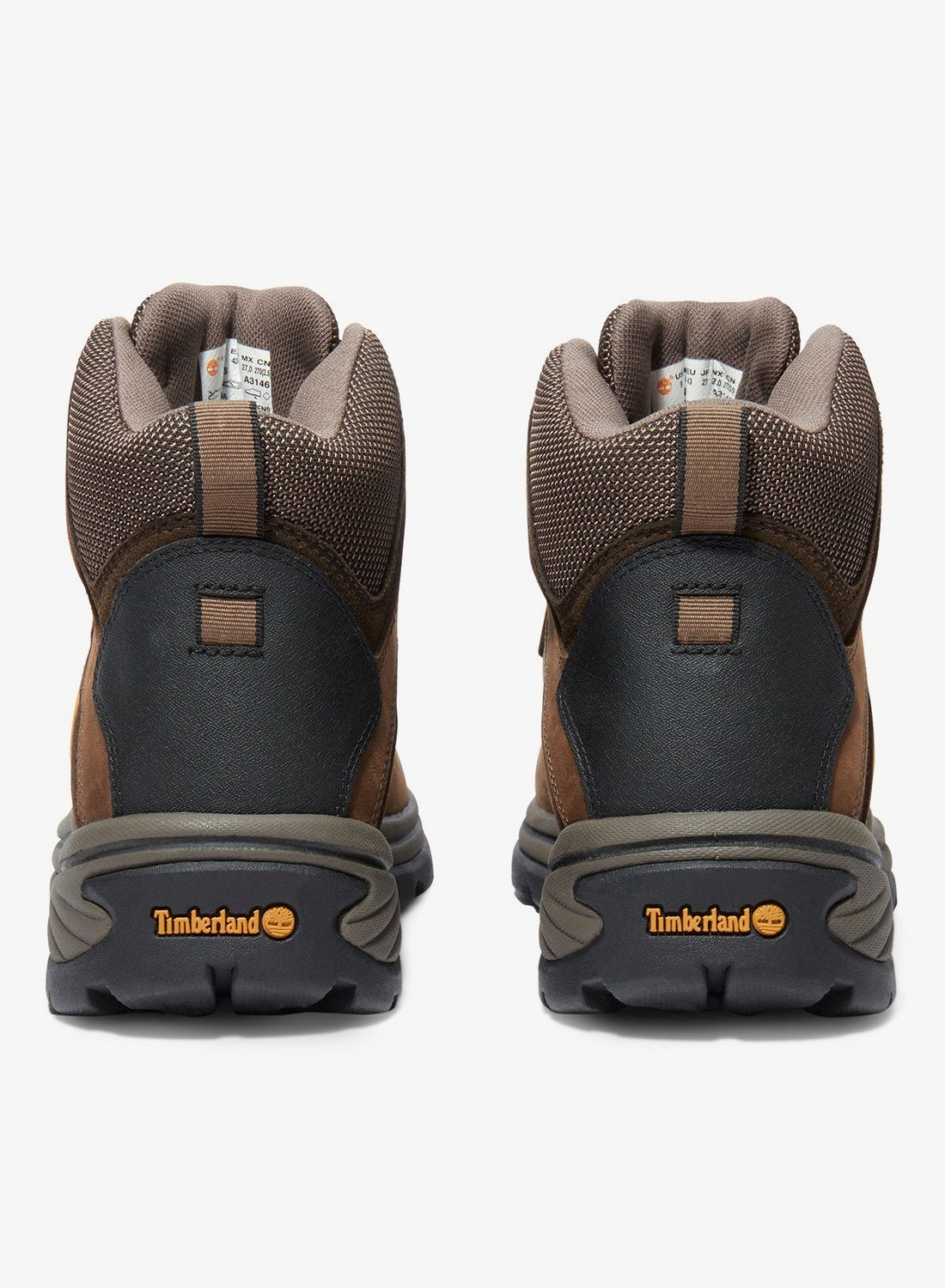 Timberland Men's Ledge Mid Waterproof Hiking Boots Brown - Jango Mall