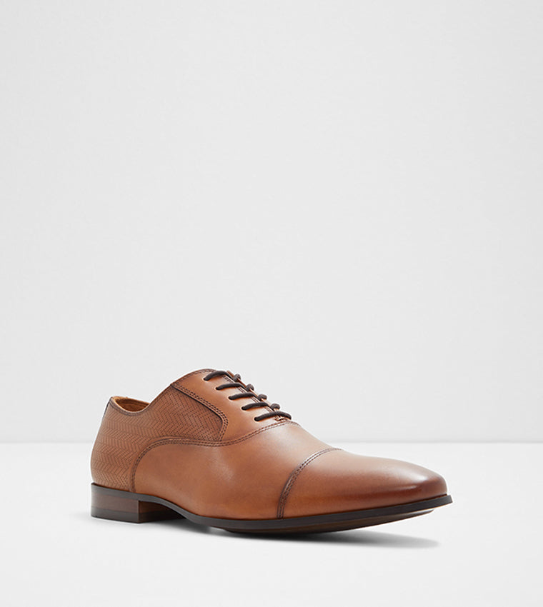 Aldo ALBECK Solid Oxford Shoes Brown alt 3