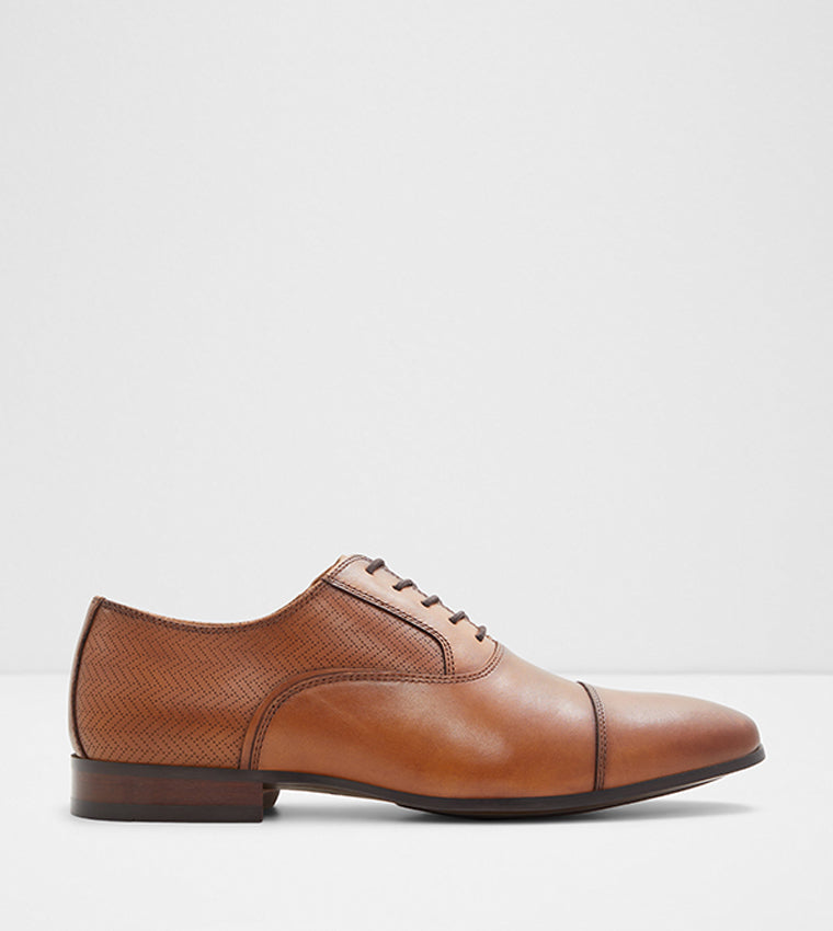 Aldo ALBECK Solid Oxford Shoes Brown