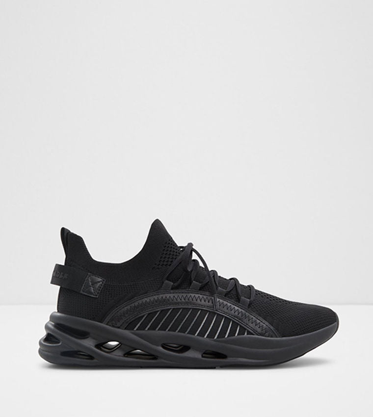 Aldo MOTIONX Lace Up Sneakers Black Low Top